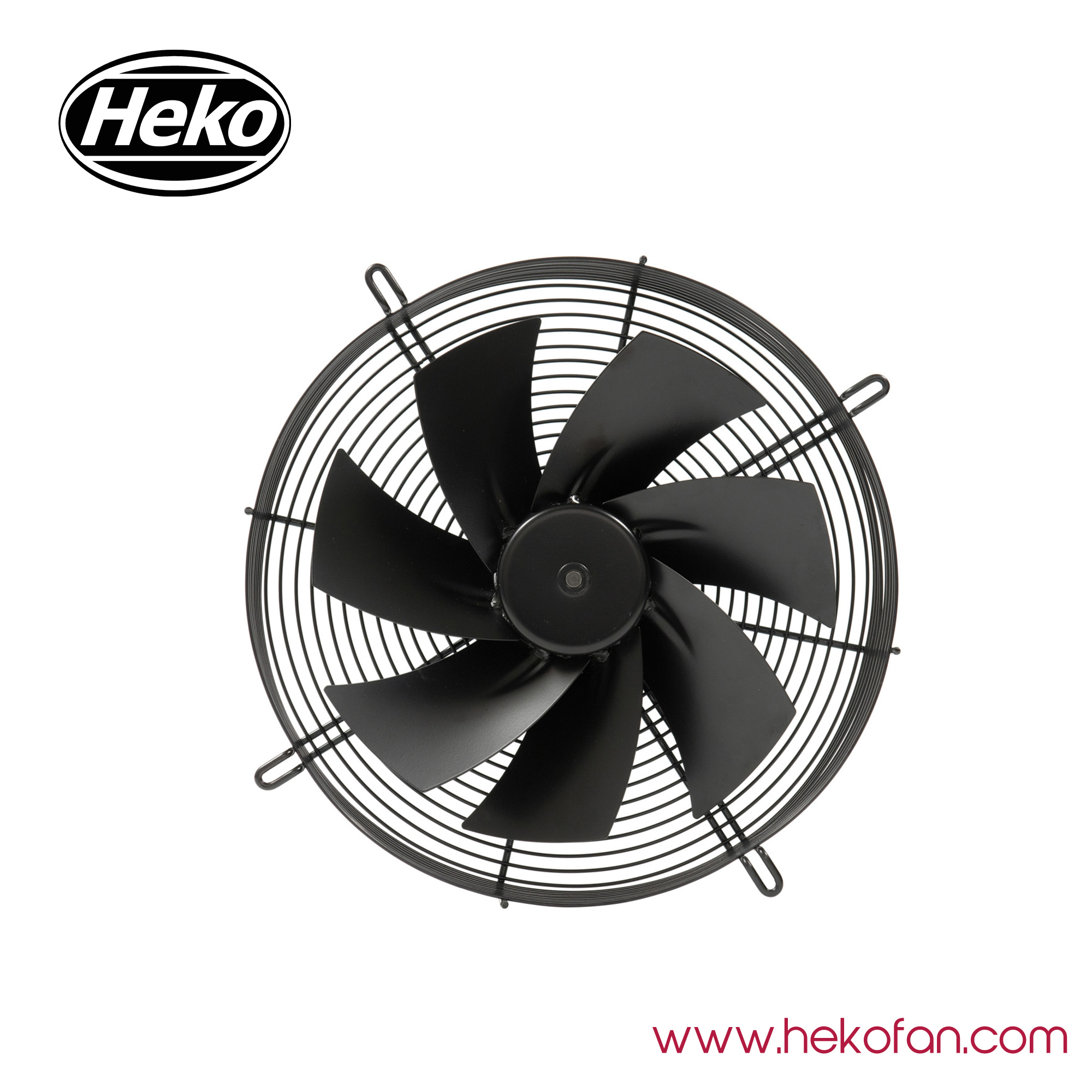 HEKO EC300mm Steel Coated In Black Industrial Axial Fan
